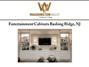 Entertainment Cabinets Basking Ridge NJ