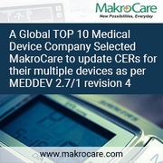 A Global TOP 10 Medical Device Company Selected MakroCare