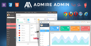 Bootstrap Laravel Admin Template - Admire